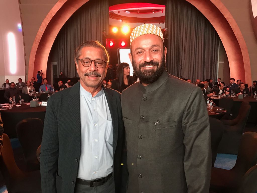 With Dr Naresh Trehan at UIBC Event, W Hotel, Dubai